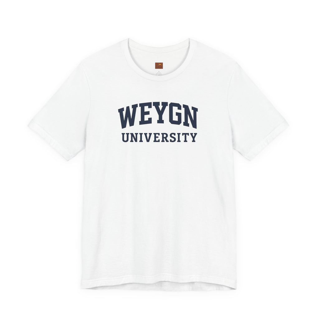 Weygn University Tee – Collegiate Campus Shirt